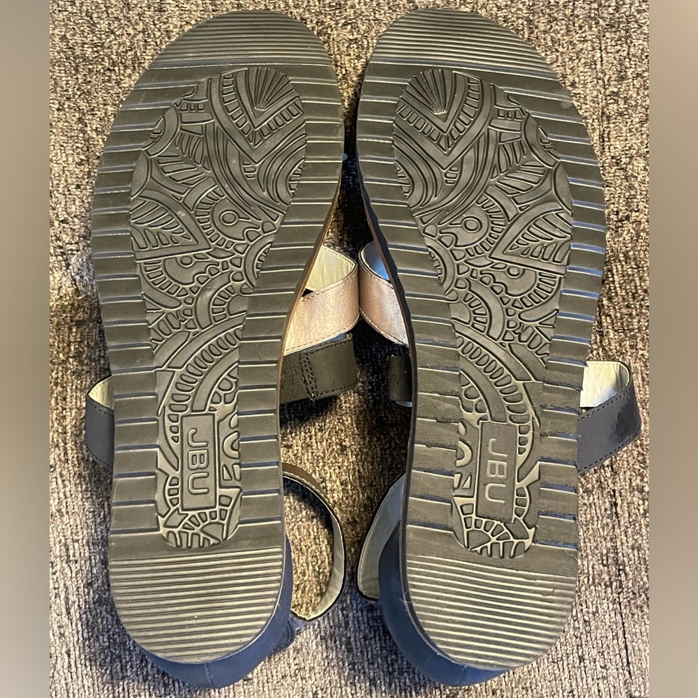 NWOT JAMBU Strappy Memory Foam Sandal - Picture 4 of 7